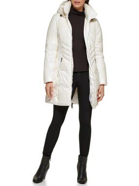 Women's Devut Ecr Midweight Imported Polyester Classic Long Puffer Jackets